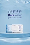 Sleepy Aquacare H2o Yenidoğan Islak Bebek Havlusu 50