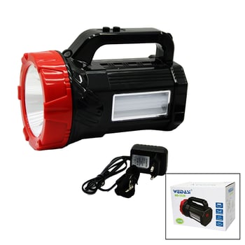 Weidasi Wd-553b ( 10w ) ( 2in1 = 1led & 16smd ) El Feneri & Projektör Fiş Şarjlı (telefon & Ampul Çıkışlı Powerbank)