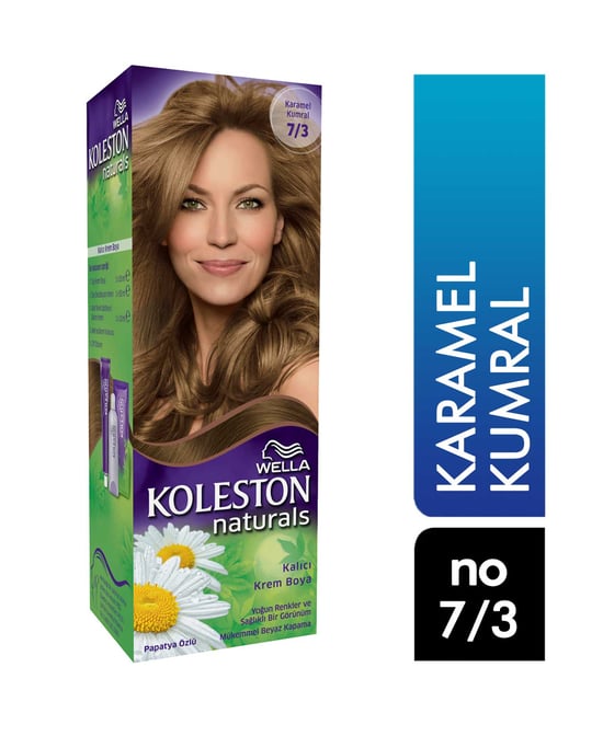 Koleston Naturals Saç Boyası No 7/3 Karamel Kumral