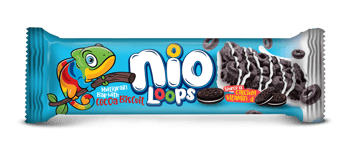 Nİo Loops Sütlü Kaplamali Bİsküvİlİ Kakaolu Tahil Bar 23gr