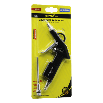 Şahin Tools Şht-155 ( No-8 | Uzun ) Hava Tabancası ( 4-6 Bar Basınçlı ) ( 1/4" Rekor )
