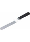 Eğik Oval Uçlu Pasta Sıvama Spatulası Paleti 15 Cm - Paslanmaz Çelik