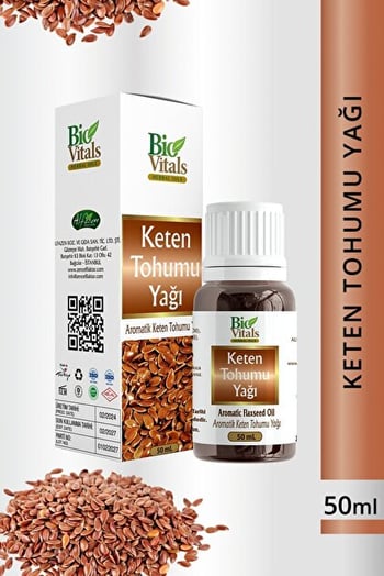 Bio Vitals Keten Tohumu Yağı 50 Ml