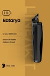 Hector Linear T Saç Sakal Sıfırlama ve Çizim Makinesi 11.200 Rpm Gold-siyah