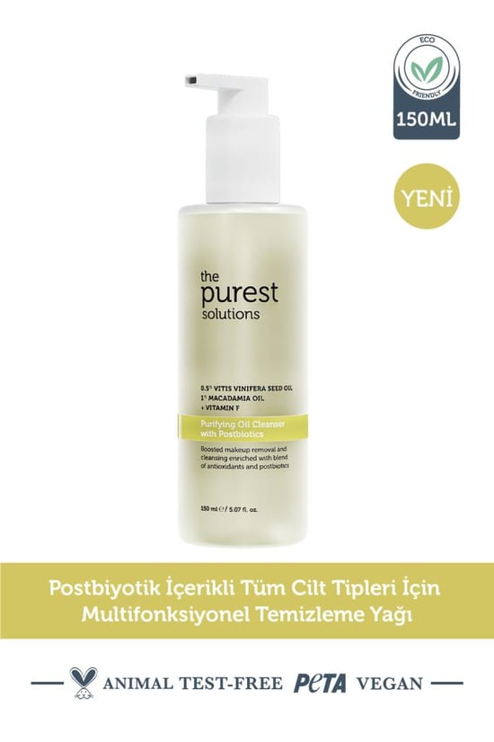 The Purest Solutions Postbiyotik İçerikli Multifonksiyonel Arındırıcı Temizleme Yağı 150 Ml