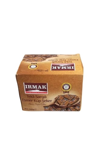 Irmak 500 Gr Esmer Tekli Sargılı Küp Şeker