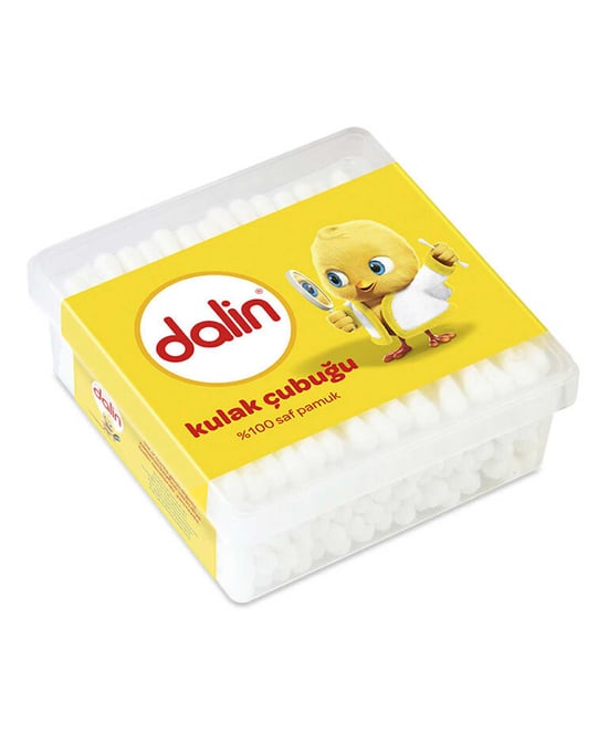 Dalin Bebek Pamuklu Kulak Çubuğu 100 Çubuk