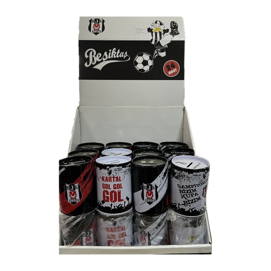 Speco Lisanslı Beşiktaş Metal Kumbara Stant Hediyeli