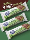 Trio Move %33 Protein Bar Matchalı ve Sütlü 50 Gr *9'lu