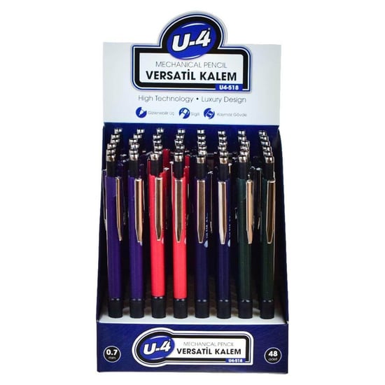 U-4 518 Versatil Kalem 0,7mm 48'li