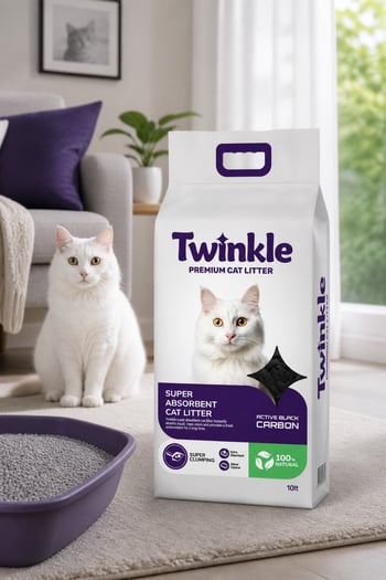 Lavantalı Premium Bentonit Kedi Kumu – Aktif Karbonlu