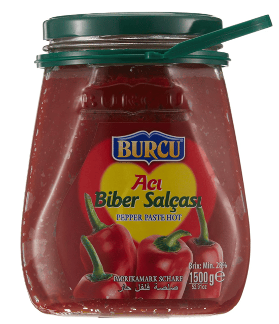 Burcu 1500gr Biber Salçası Acı