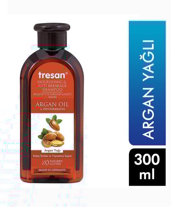 Tresan Argan Yağı Bakım Şampuanı 300 Ml Besleyici ve Kırılma Karşıtı