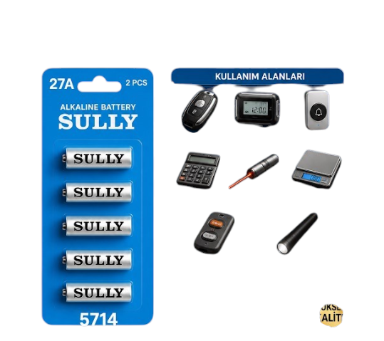 Sully 27a İnce Yarım Pil