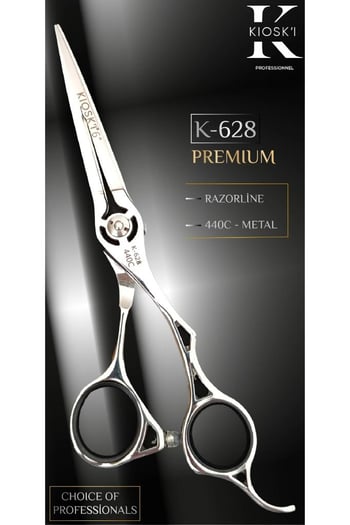 Kioski Profesyonel Premium Lüks Makas 440-c 6 Numara K-628
