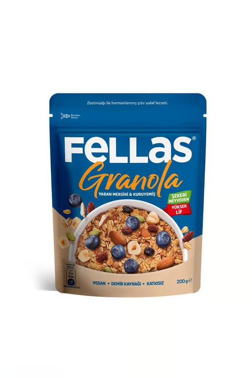 Fellas Granola - Yaban Mersini & Kuruyemiş 200g