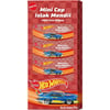 Karışık Hotwheels Islak Mını Cep Mendılı 8*8 Kutulu Karma