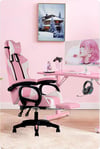 Fashcolle Dynamic Pink Masajlı Oyuncu Koltuğu