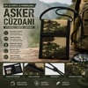 Mkm ( 02-90-09 ) Ask-100 ( 3.seri ) ( İpli & Cırtlı & Fermuarlı ) Asker Cüzdanı ( Kamuflaj Desen ) (brkt-003874)