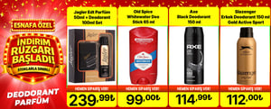 Deodorant & Parfüm Ürünlerinde Fırsatlar! kampanya resmi