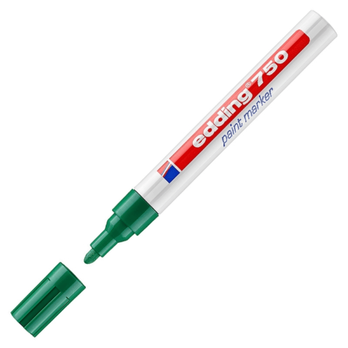 Edding E-750 Tam Örtücü Boyamarkörü 2-4mm Yeşil