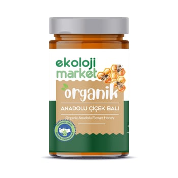 Organik Çiçek Balı Anadolu 400 Gr.