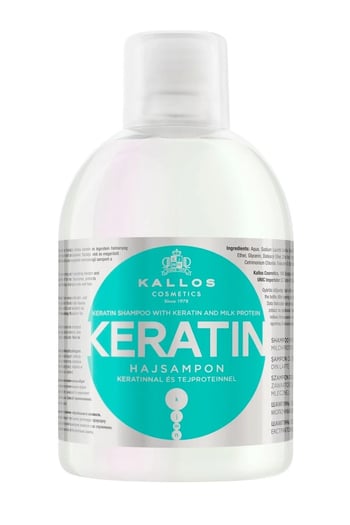 Kallos Cosmetics Keratinli ve Süt Proteinli Keratin Şampuan 1000ml