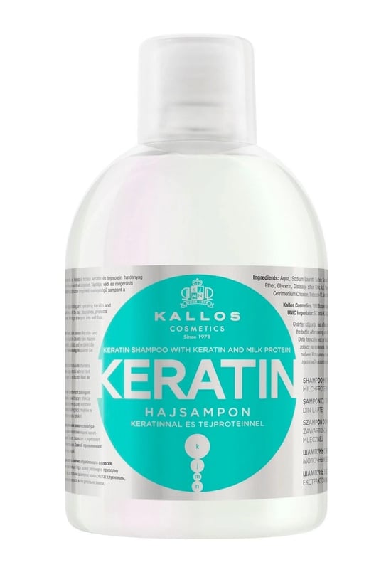 Kallos Cosmetics Keratinli ve Süt Proteinli Keratin Şampuan 1000ml