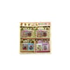 Bxm-a01 (2pcs) (sulu Kapak) (mini Not Defteri=24 Yaprak=12-sayfa Not & 12-sayfa Sticker) (4x5cm)