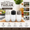 Qlux C-00283 Star Çokgen Tuzluk Cam 100cc