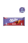 Milka Biscoff Tablet Çikolata 90 gr - 5 Adet