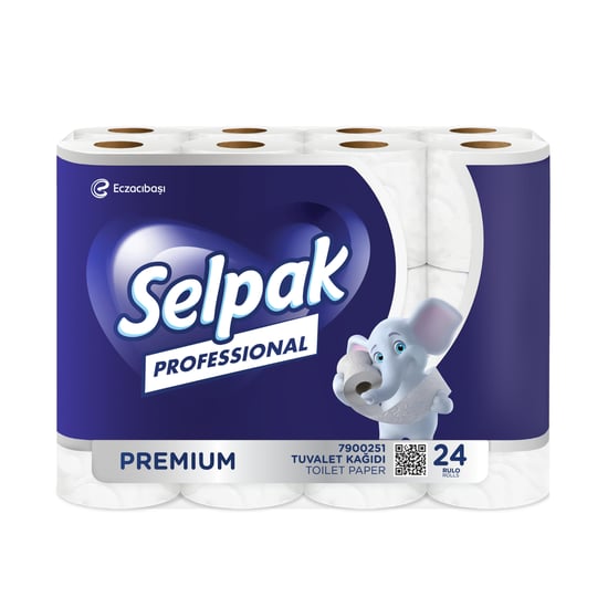 Selpak Professional Premıum Tuvalet Kağıdı - ( 3 Paket X 24'lü)