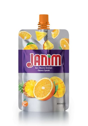 Janim Ananas Portakal Meyve Aromalı İçeçek