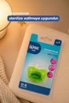 Wee Baby Akide Damaklı Silikon Emzik 0-6 Ay Yeşil