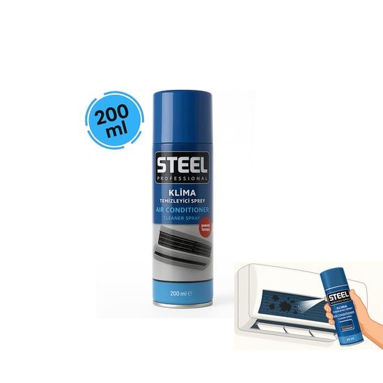 Steel Ck-3247 Klima Temizleyici Sprey ( 200ml )