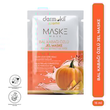 Dermokil Balkabağı Özlü Jel Yüz Maskesi 15 ml