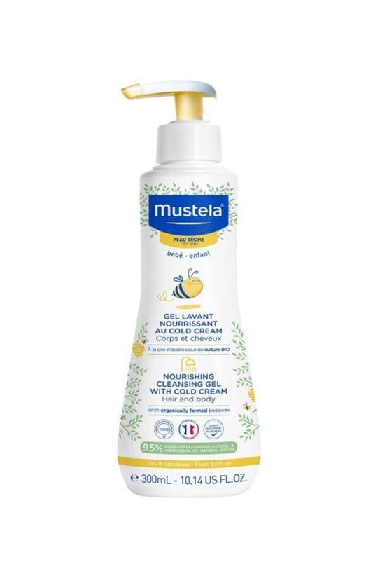 Mustela Cold Cream İçeren Besleyici Temizleme Jeli 300 ml
