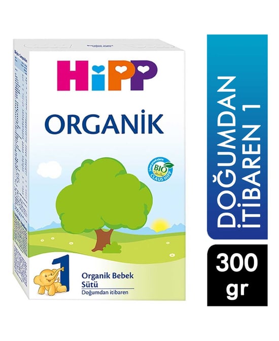 Hipp Organik Bebek Sütü 300 G Doğumdan İtibaren 1