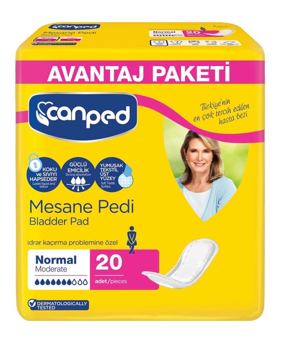 Canped Mesane Pedi Normal 20'li Paket