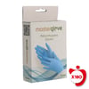 Master Glove Pudrasız Nitril Muayene Eldiveni Mavi 10'lu