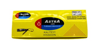 Astra Lux-667 Renkli Küçük Tırnak Makası