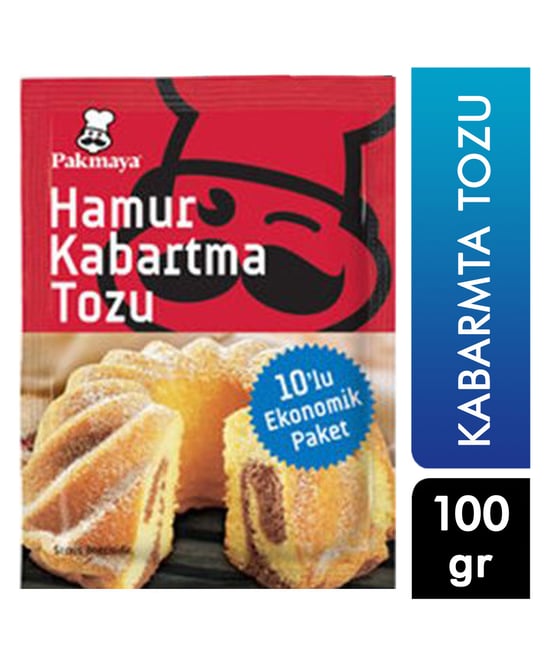 Pakmaya Hamur Kabartma Tozu 10x10 gr