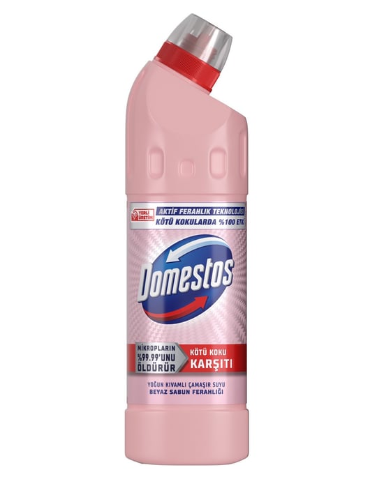 Domestos Çamaşır Suyu Beyaz Sabun Ferahlığı 750 Ml