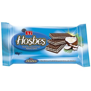 Eti Hoşbeş Gofret Hindistan Cevizli 40 Gr