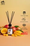 Ilgaz Mango Bambu Çubuklu Oda Kokusu 110 ml | Red Diffuser Mangue Meyveli Ortam Kokusu