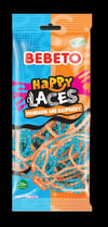 Bebeto Laces Mandalina&Ahududu 75 Gr Licorice