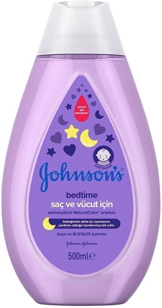 Johnsons Baby Bedtime Saç ve Vücut Şampuan 500 ml