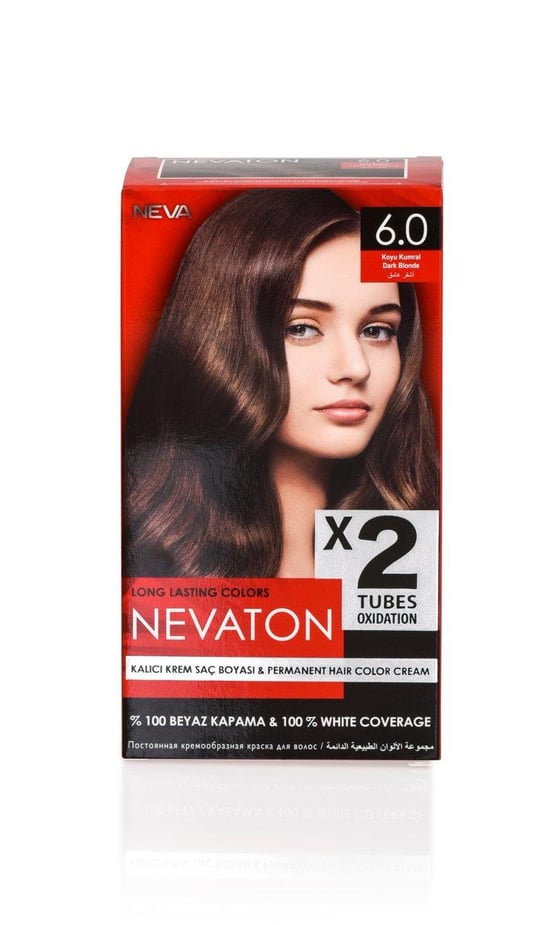 Nevaton 2 Li Saç Boyası 6.0 Koyu Kumral