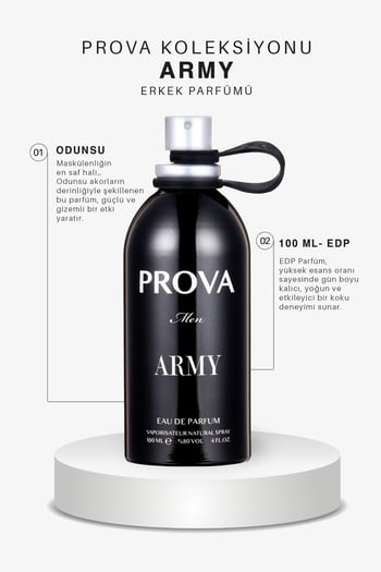 Prova Army Edp Odunsu Erkek Parfüm 100 Ml