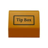 Tipbox - Bahşiş Kutusu Sarı - 15x10xh12cm